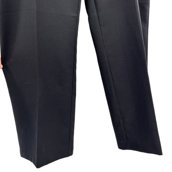 House of Harlow 1960 Womens Ankle Pants Straight Leg Regular Fit Black Size 10 - Picture 3 of 9